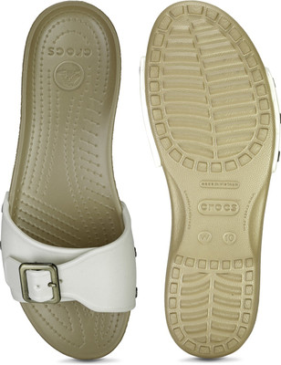 

Crocs Women Off white Sports Sandals