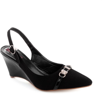 

Shuz Touch Women Black Wedges