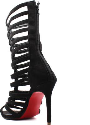 Shuberry Women Black Heels