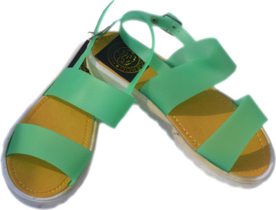 

Hedgehog Women Green Flats