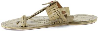 eKolhapuri Men Yellow Sandals