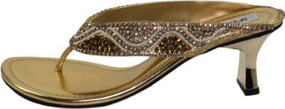 Faith Women Gold Heels