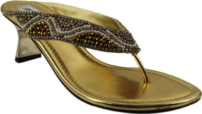 Faith Women Gold Heels