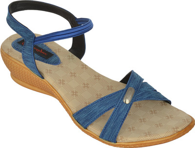 

Exotique Women Blue Wedges