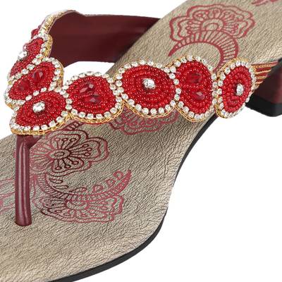Glitz Women Beige Heels