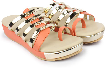 

Bonzer Women Orange Sandals