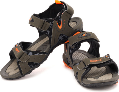 

Sparx Men Olive Orange Casual
