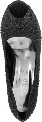 Metro Women 11,Black Heels
