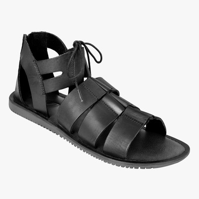 

ESTD. 1977 Men Black Sandals