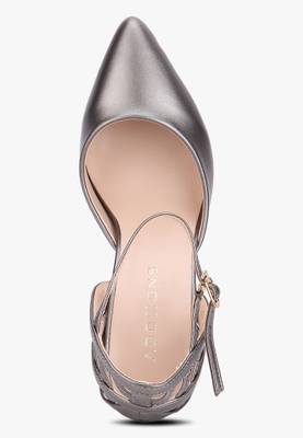 Addons Women Gunmetal Heels