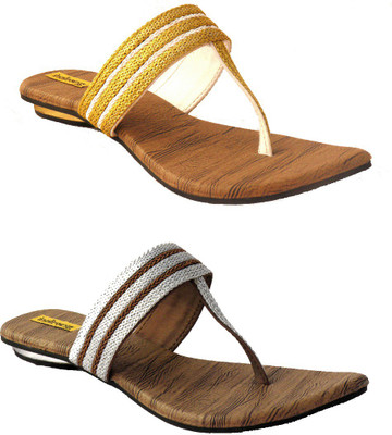 Indirang Women Multicolor Flats