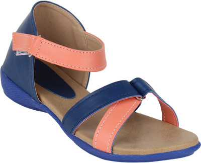 

Glitzy Galz Girls Sports Sandals(Blue