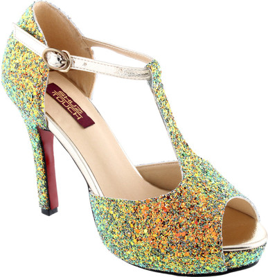 

Shuz Touch Women GOLDEN Heels
