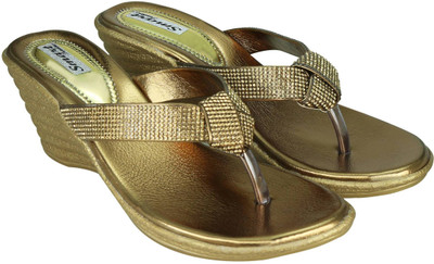 

Smart Traders Girls Sports Sandals(Gold