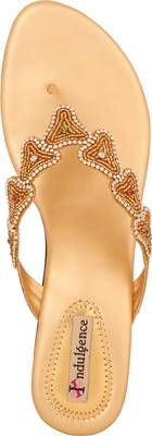 Indulgence Women Gold Heels