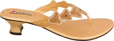 Indulgence Women Gold Heels