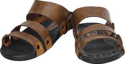 Kraasa Men Camel Sandals