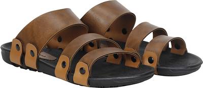 Kraasa Men Camel Sandals