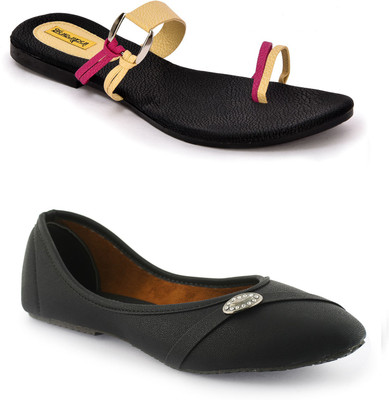 

Indirang Women Multicolor Flats