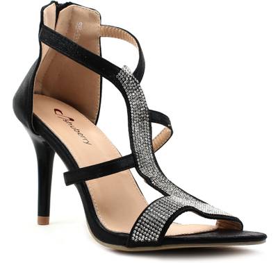 Shuberry Women Black Heels