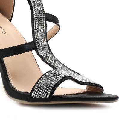 Shuberry Women Black Heels