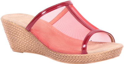 

Adorn Women Red Wedges