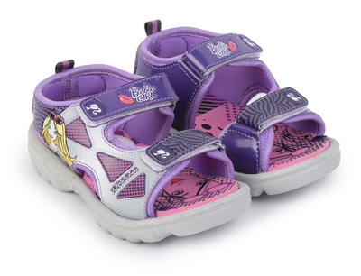 

Barbie Girls Sports Sandals, Grey/purple