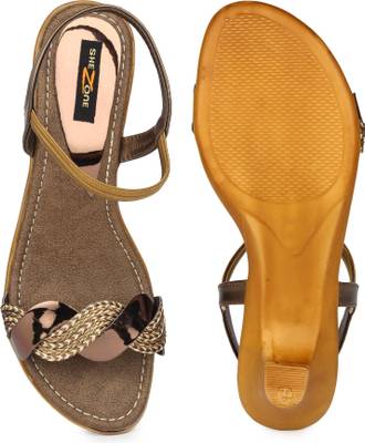 Shezone Women White Heels