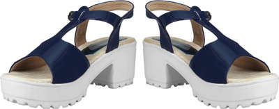 

Rare Women Blue Wedges