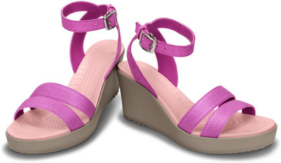 

Crocs Women Purple Wedges