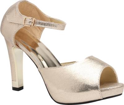 Rialto Women Gold Heels