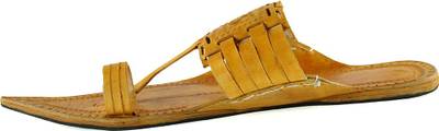 eKolhapuri Men Yellow Sandals
