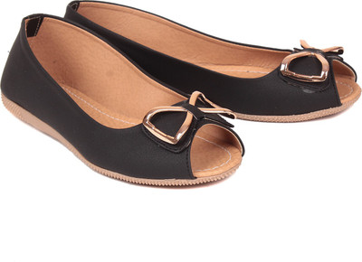 

Bare Soles Women black Flats