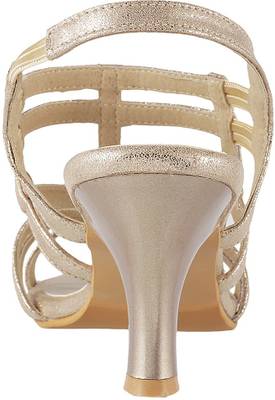 MSL Women 15,Gold Heels