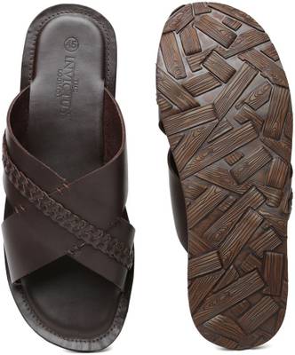Invictus Men Black Sandals