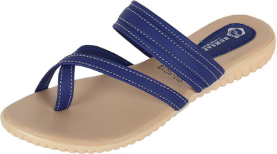 

With The Fashion Women Blue Flats
