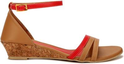Yepme Women Blue &amp; Red Heels