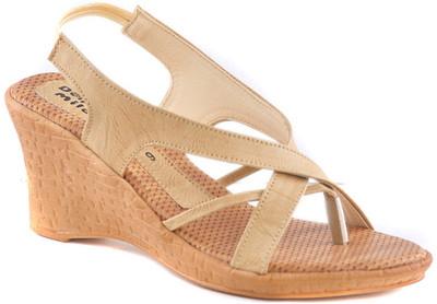 

Dolphin Miles Women Beige Wedges