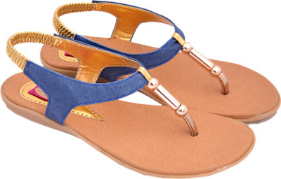 

Myra Women Blue Flats
