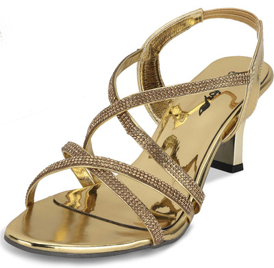 

Bellafoz Women GOLD Heels