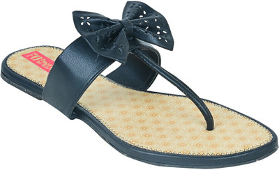 

Footrendz Women Black Flats