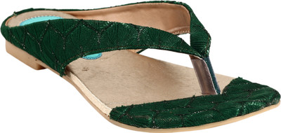 Jade Women Green Flats