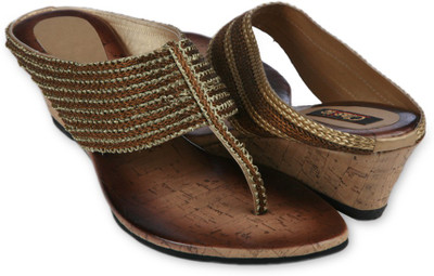

Bora Bora Women Brown Wedges
