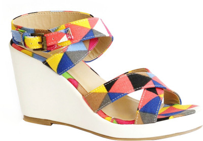 

Kanabis Women Multicolor Wedges