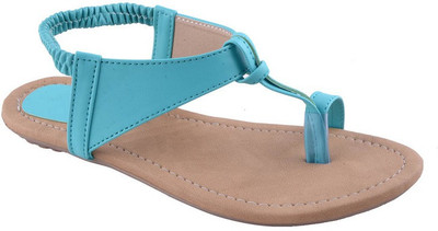 

Adorn Women Green Flats