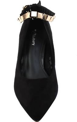 Shuberry Women Black Heels