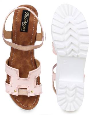 Shoetopia Women Pink Heels