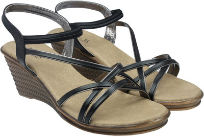 

Inc.5 Women BLACK Wedges