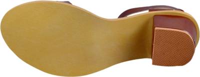 Supreme Leather Women 1011 Tan Heels