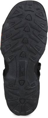 Sparx Men Black Sandals